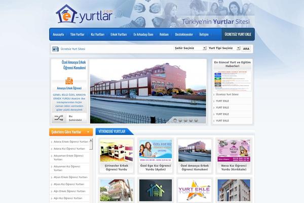e-yurtlar.com site used My