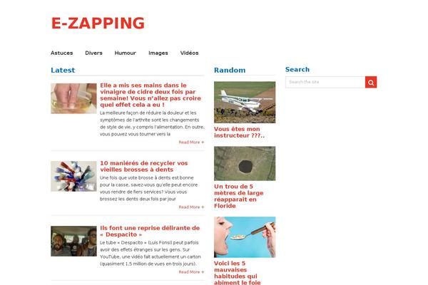 e-zapping.ovh site used Frontpage