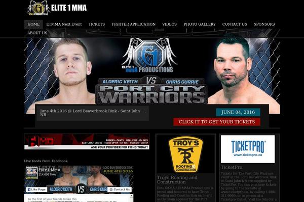 e1mma.com site used Tb-fitness