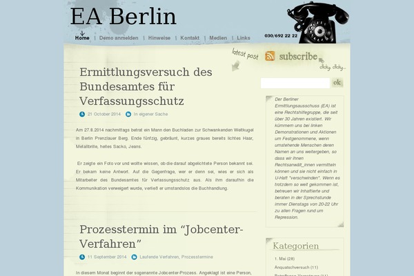 ea-berlin.net site used Ea-berlin