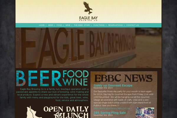 eaglebaybrewing.com.au site used Eaglebaybrewing