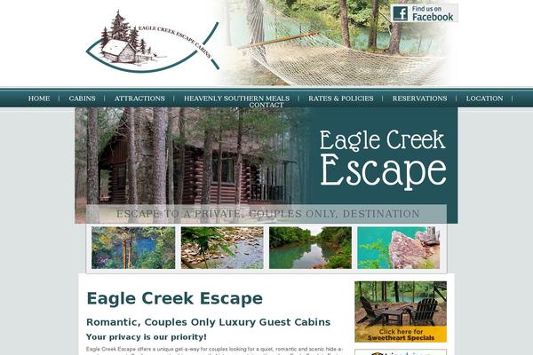 eaglecreekescape.com site used Eaglecreekescapes