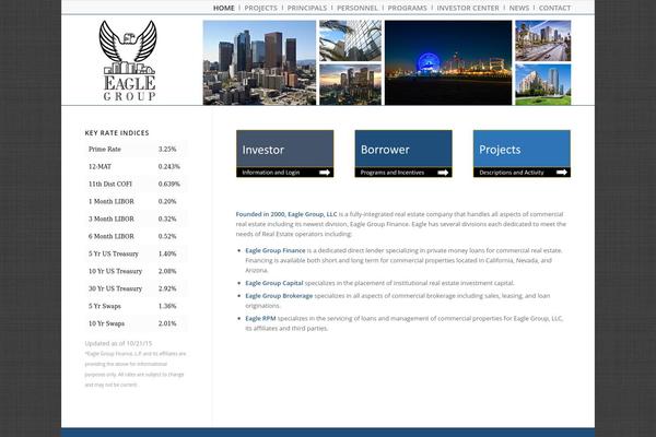 Enfold theme site design template sample