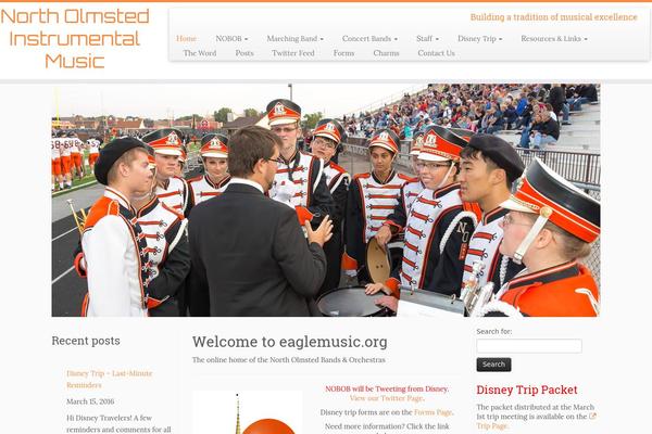 Customizr theme site design template sample