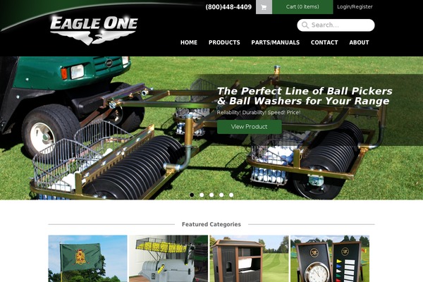 Eagle theme site design template sample