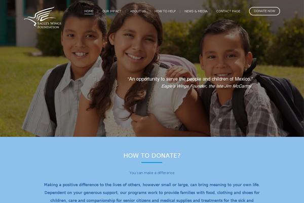 eagles-wings-foundation.org site used Incharity