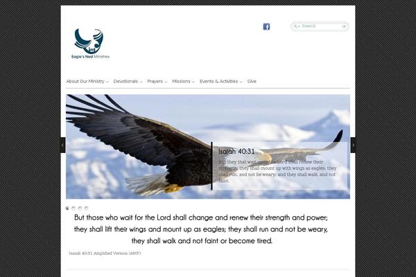 Site using Bible Verse of the Day plugin