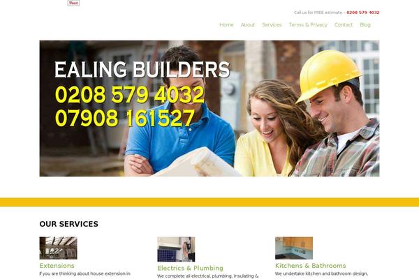 ealingbuilders.co.uk site used Ealing-builders
