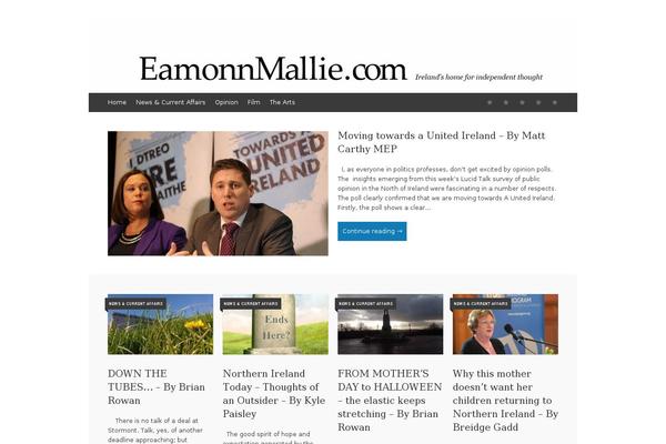 eamonnmallie.com site used Expound