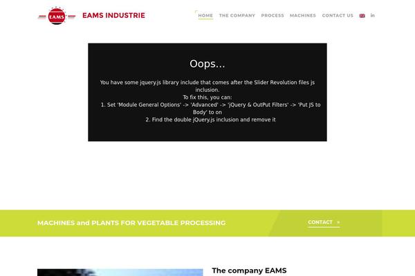 Structure theme site design template sample