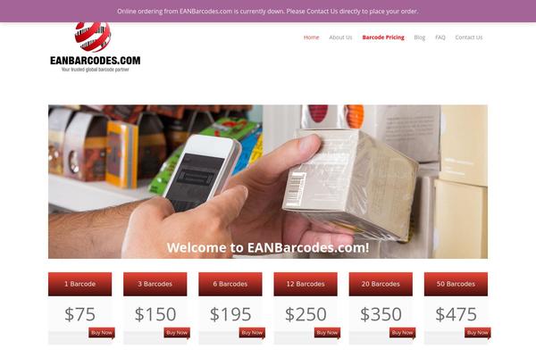 eanbarcodes.com site used Buyabarcode