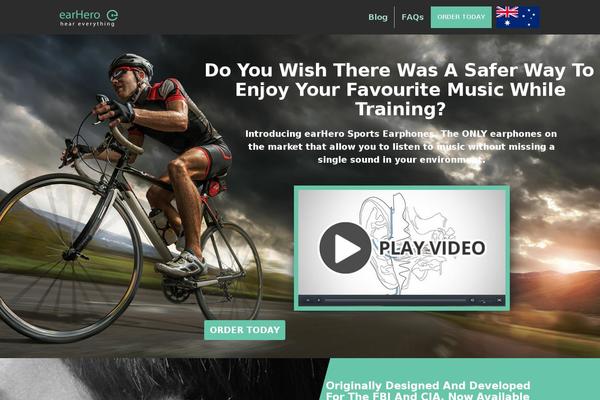 earherosports.com.au site used Earhero