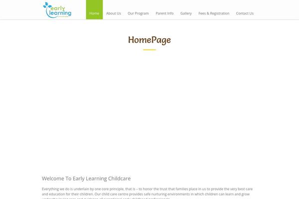 earlylearningchildcare.ca site used Earlylearningchildcare