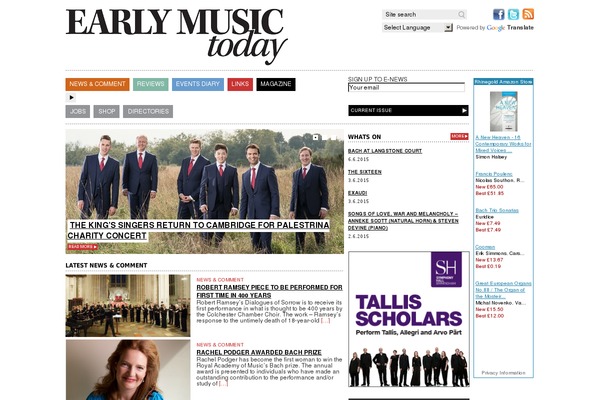 earlymusictoday.com site used Emt