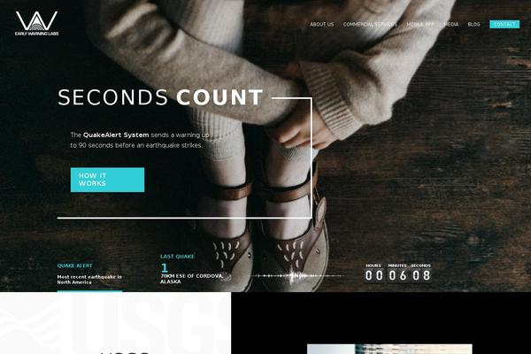 earlywarninglabs.com site used Early-warning-labs-theme