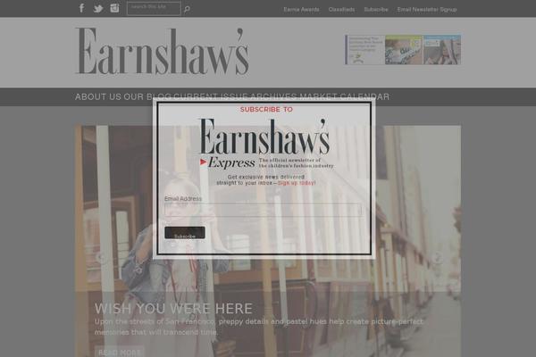 earnshaws.com site used Eshaws2020