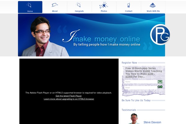 earnwithpallab.com site used Pallab