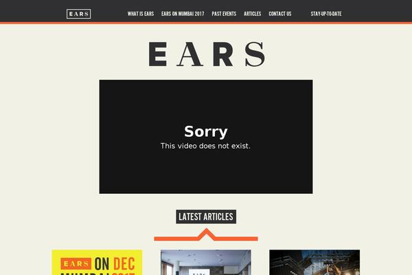 ears.asia site used Ears