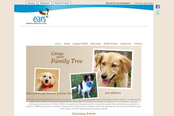 earstexas.org site used Ears