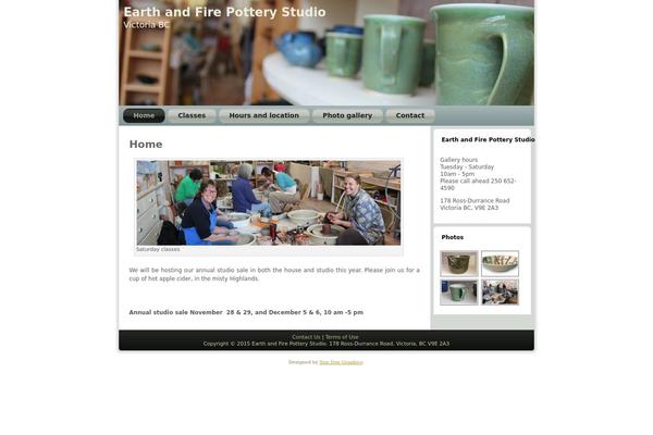 earthandfirepotterystudio.ca site used Earthandfire4