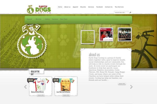 eStore theme site design template sample