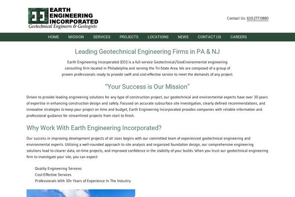 earthengineering.com site used Earthengineering