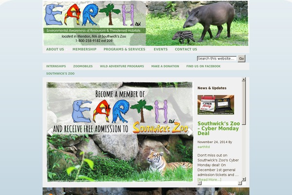 earthltd.org site used Earthltd