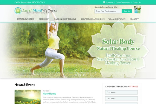 earthmindwellness.com site used Wpearth