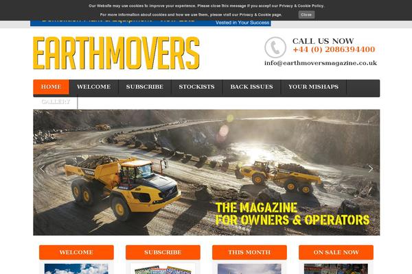 earthmoversmagazine.co.uk site used Theme44423