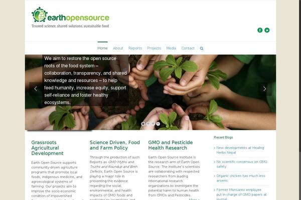 earthopensource.org site used Avada