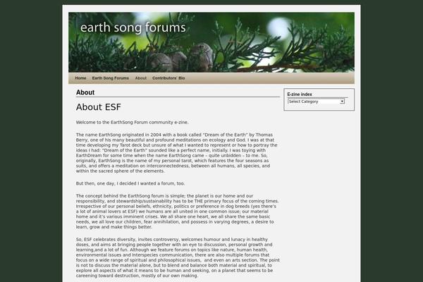 earthsongforums.com site used 2010 Weaver