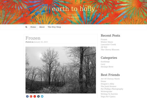 Coeur theme site design template sample