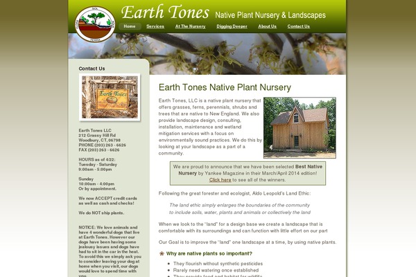 earthtonesnatives.com site used Earthtones