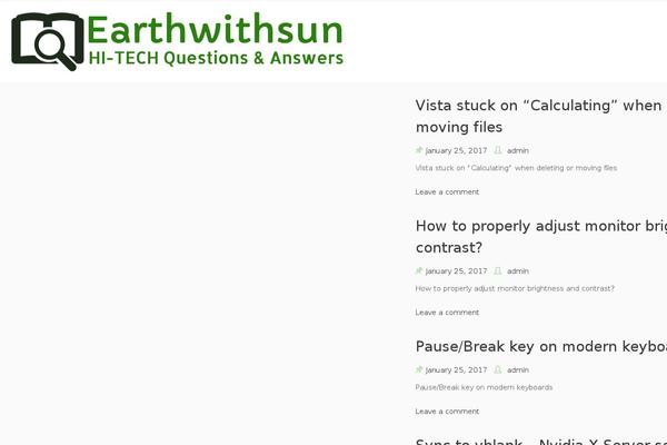 earthwithsun.com site used Basic Shop