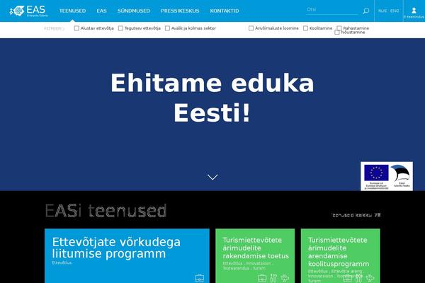 eas.ee site used Enterprise-estonia