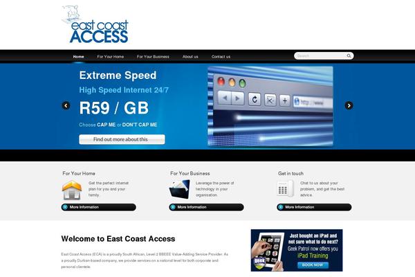 eastcoast.co.za site used Immedia