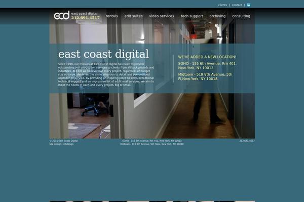 Ecd theme site design template sample