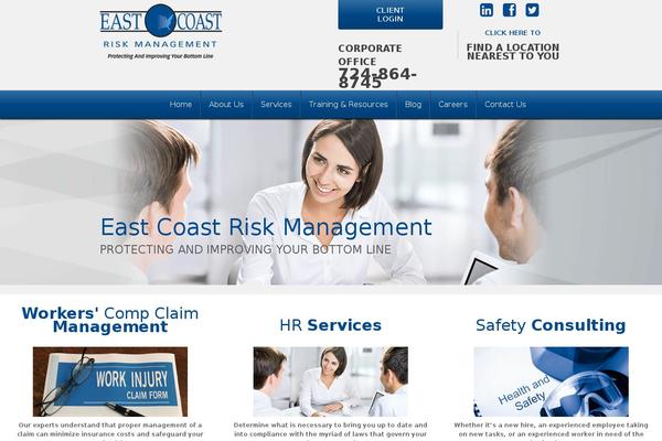 eastcoastriskmanagement.com site used Activeagency-child