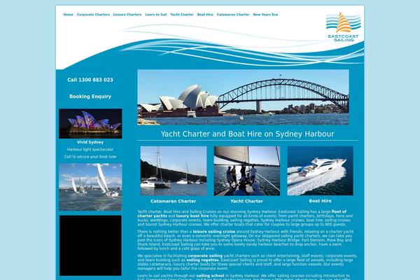 eastcoastsailing.com.au site used Mozlo_wp