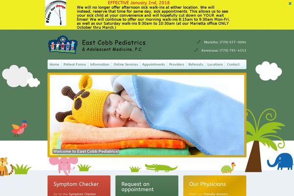 eastcobbpeds.com site used Eastcobb