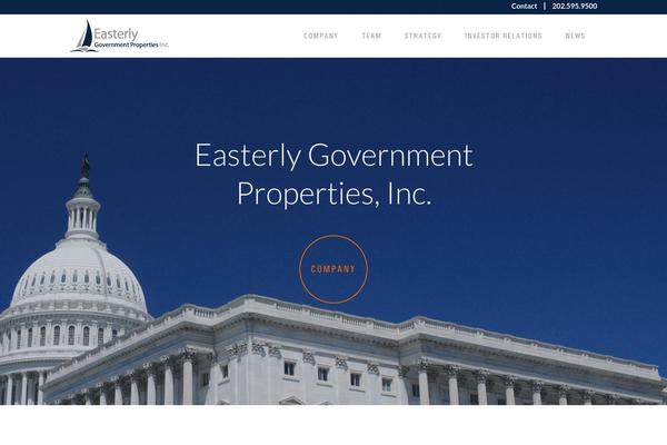 easterly theme websites examples