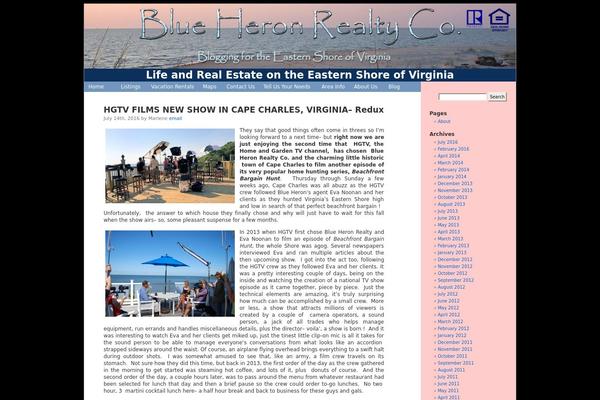 easternshorevablog.com site used Bhblog
