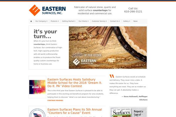 easternsurfaces.com site used Eastern-surfaces