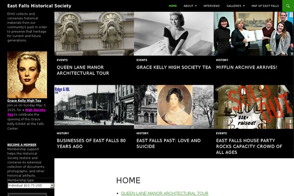 Twenty Fourteen theme site design template sample