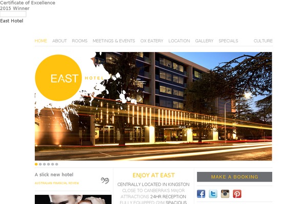 easthotel.com.au site used East