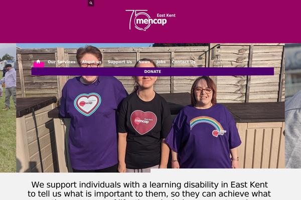 eastkentmencap.co.uk site used Mencap-child