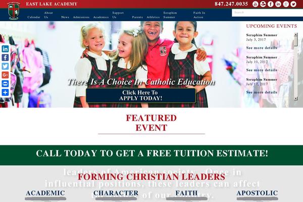 eastlakeacademy.org site used Lakeacademy