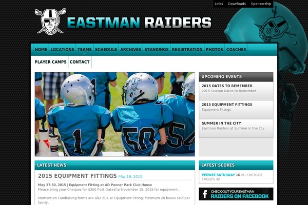 eastmanraiders.com site used Raiders