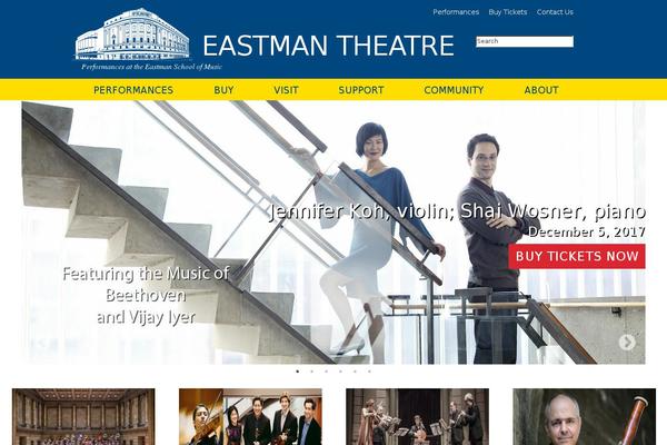 eastmantheatre.org site used Et