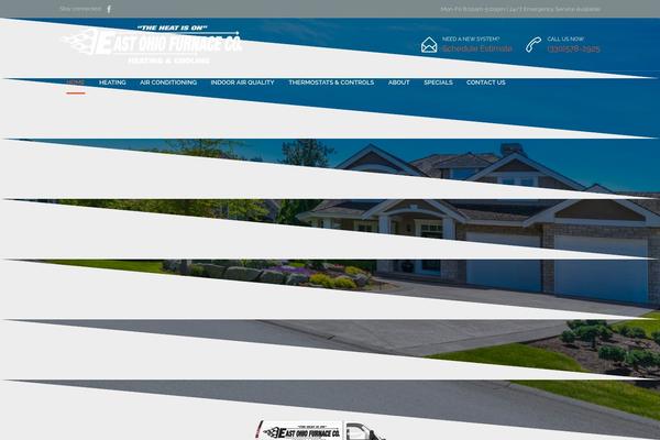 Construction theme site design template sample